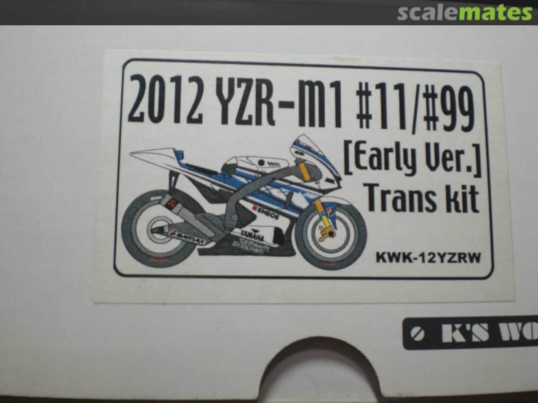 Boxart Yamaha YZR-M1 2012 KWK-12YZRW K'S Workshop