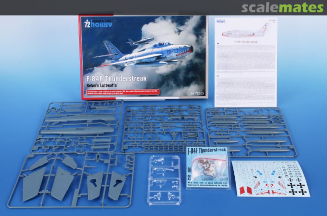 Contents F-84F Thunderstreak SH72505 Special Hobby