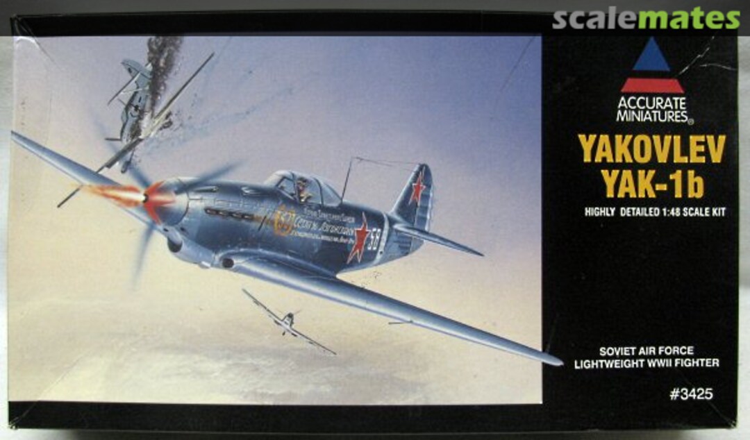 Boxart Yakolev Yak-1b 3425 Accurate Miniatures