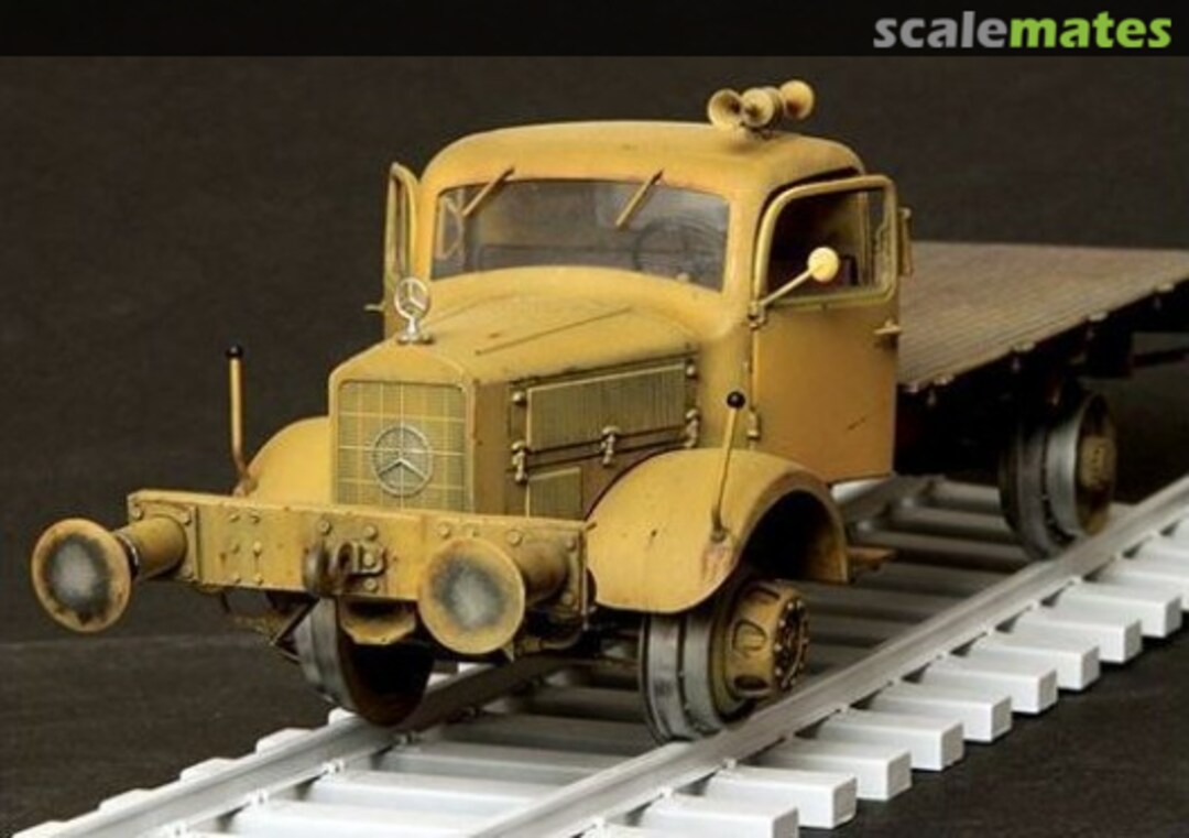 Boxart German L4500A Railway Truck Conversion 347 PlusModel