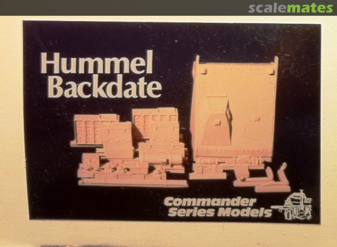 Boxart Hummel Backdate 2-052 Commander Series Models