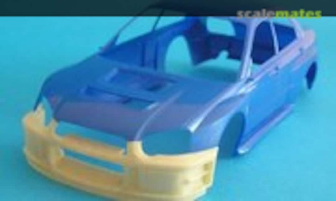 1:24 Subaru Impreza WRC SWRT 2003 front bumper (REJI Model SP978)