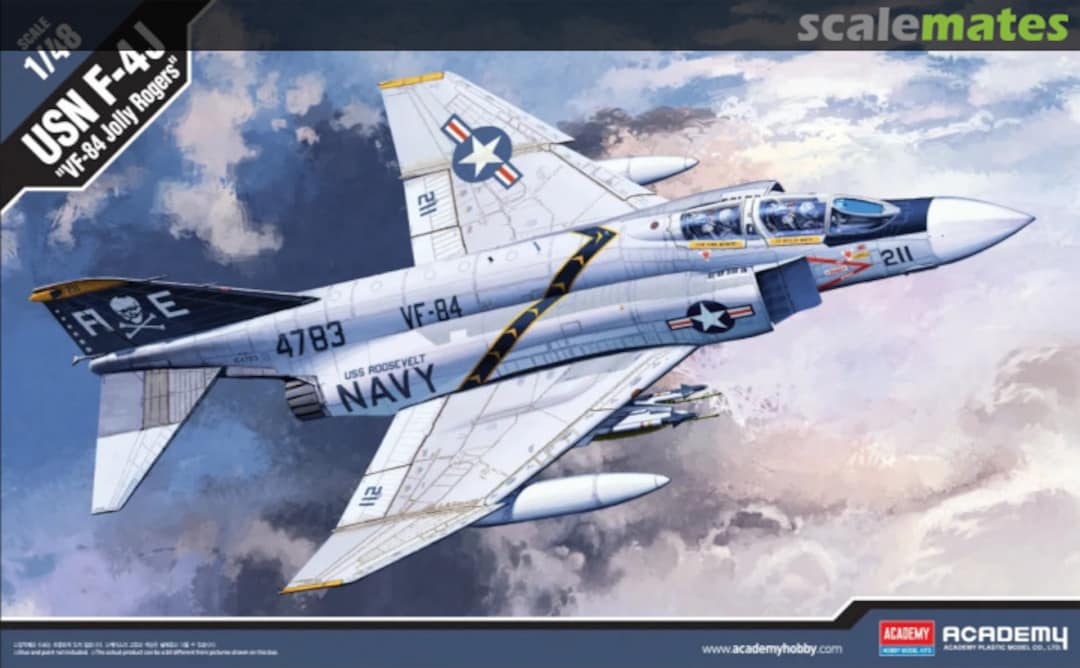 Boxart F-4J "VF-84 Jolly Rogers" 12305 Academy