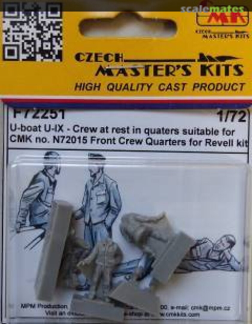 Boxart U-IXC Crews Having Rest F72251 CMK