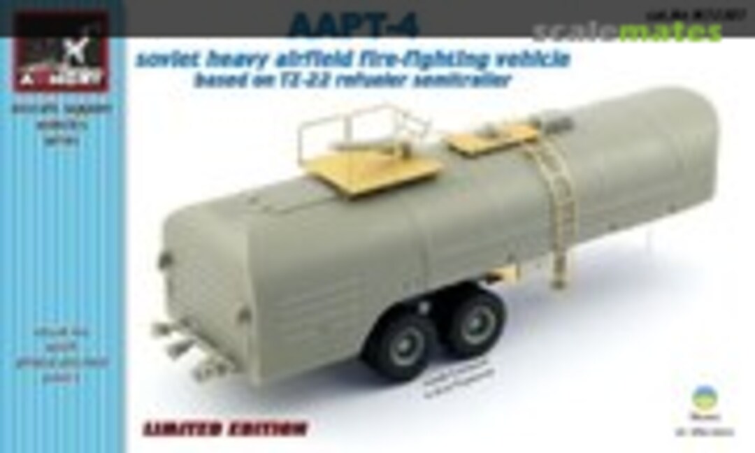 1:72 AAPT-4 soviet heavy airfield fire-fighting vehicle (Armory M72307)