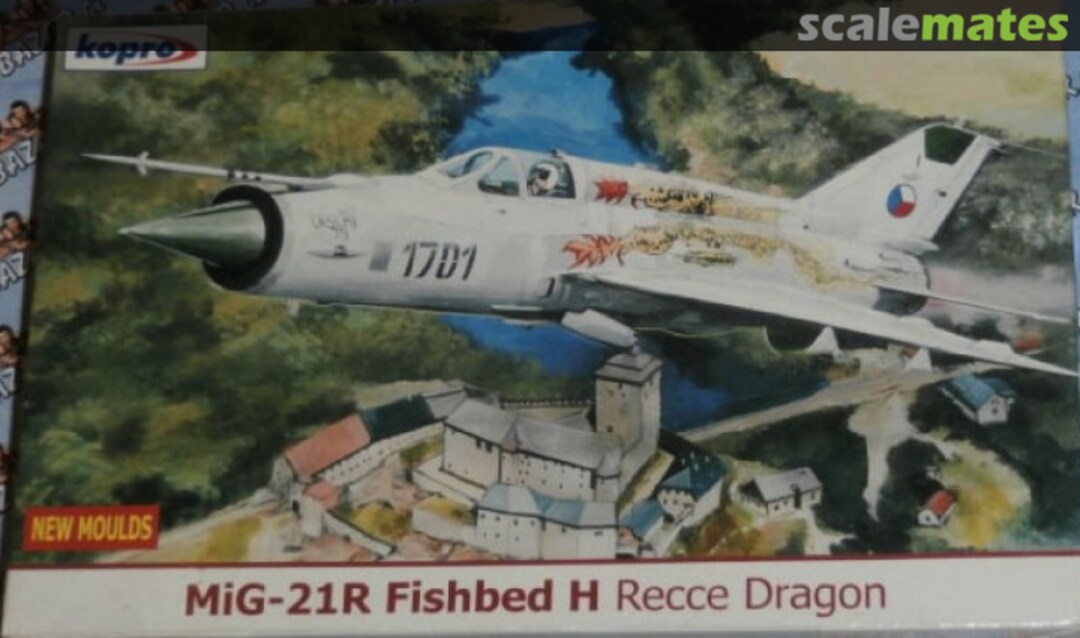 Boxart MiG-21R Fishbed H 73117 Kopro (AIRmolds)