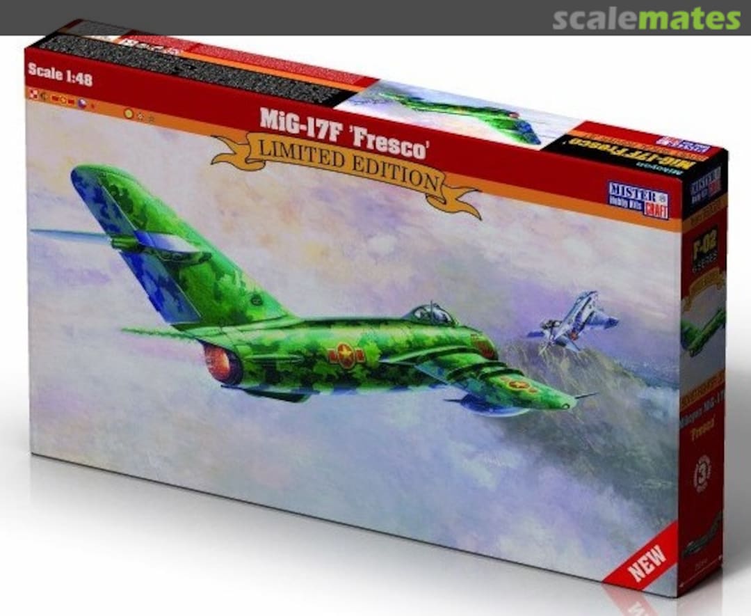 Boxart MiG-17F 'Fresco' F-02 MisterCraft