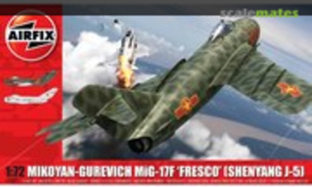 1:72 Mikoyan-Gurevich MiG-17F 'Fresco' [Shenyang J-5] (Airfix A03091)