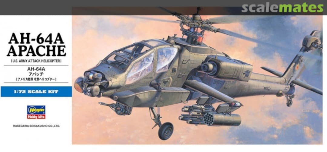 Boxart AH-64A Apache 00436 Hasegawa