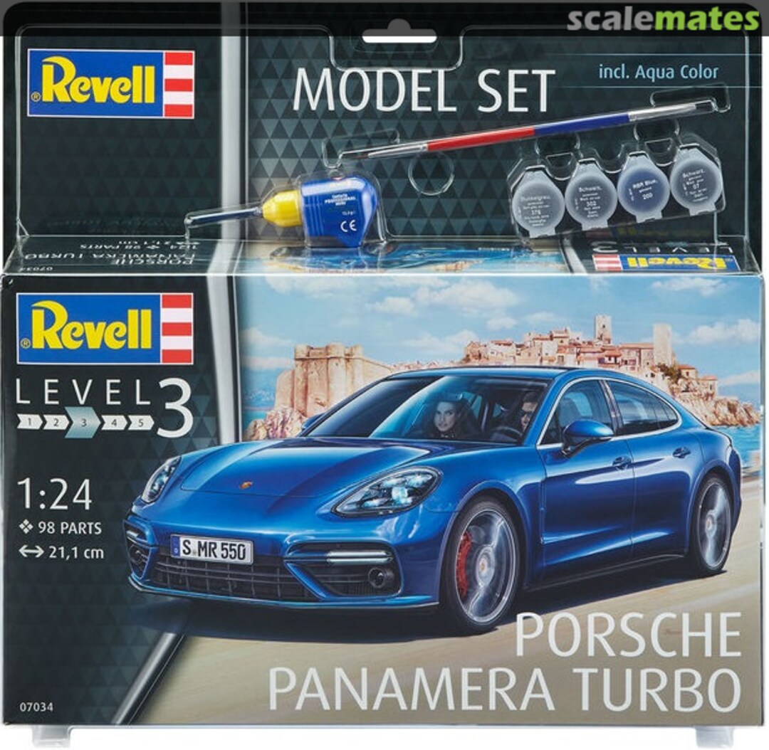 Boxart Porsche Panamera Turbo 67034 Revell