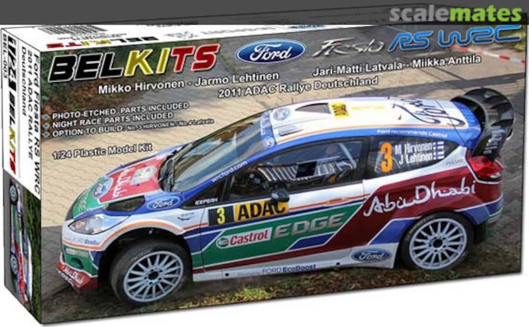 Boxart Ford Fiesta RS WRC BEL-003 Belkits