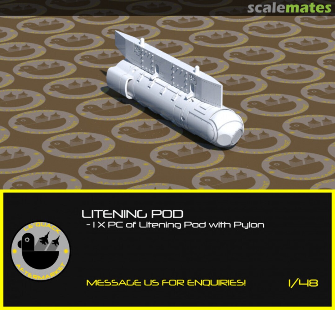 Boxart Litening Pod 001S-LITE048 LeQuack Aftermarket