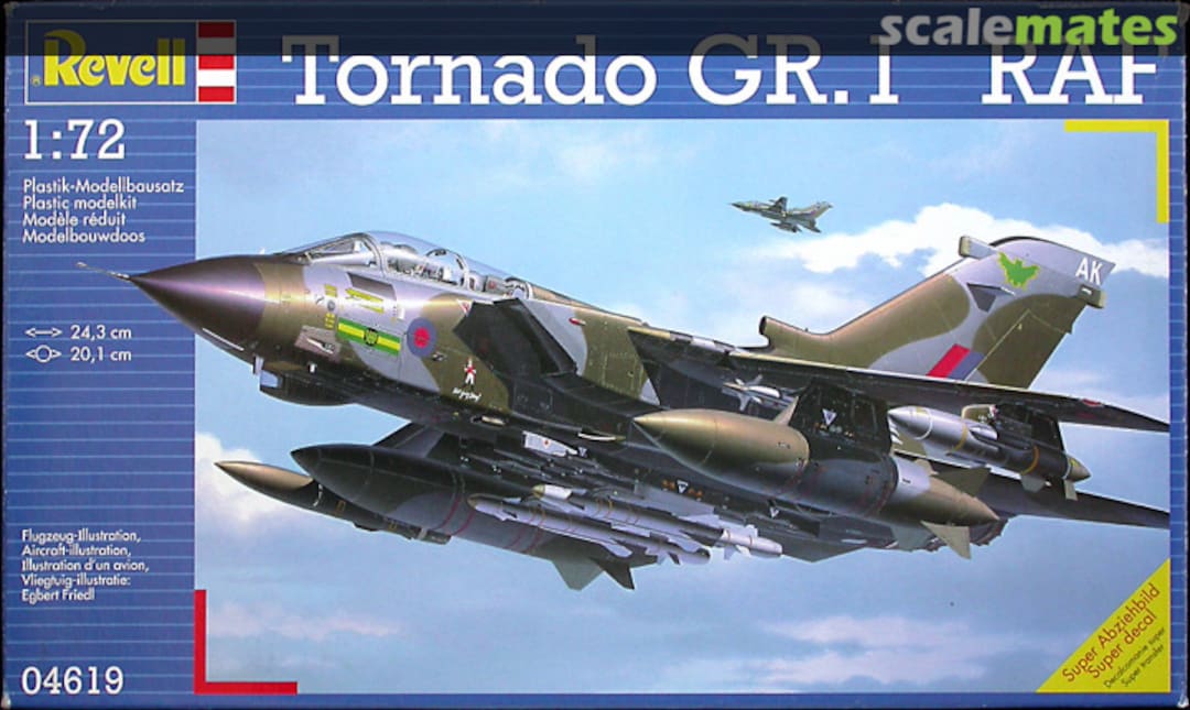 Boxart Tornado GR.1 RAF 04619 Revell