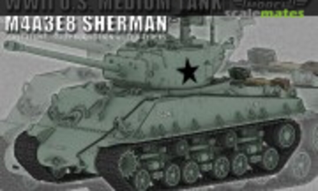 1:72 WWII U.S. Medium Tank M4A3E8 Sherman &quot;Easy Eight&quot; Mid Production.w/ T66 Tracks (Triumph Model P72008)