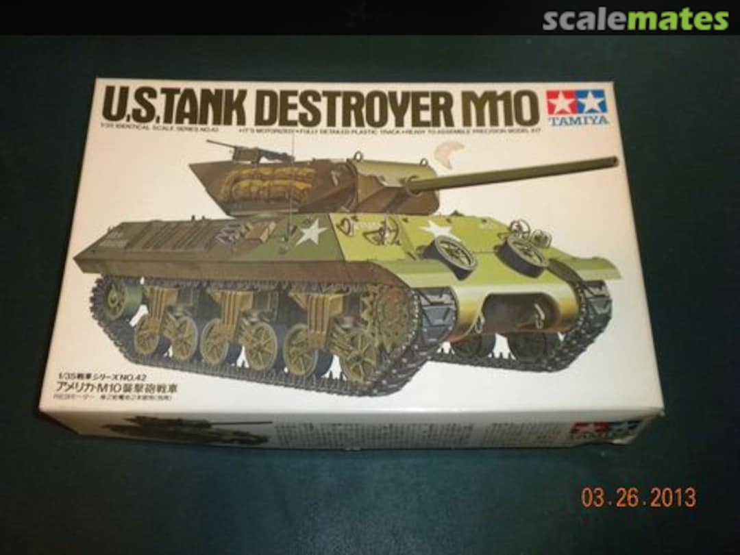 Boxart US Tank Destroyer M10 30042 Tamiya