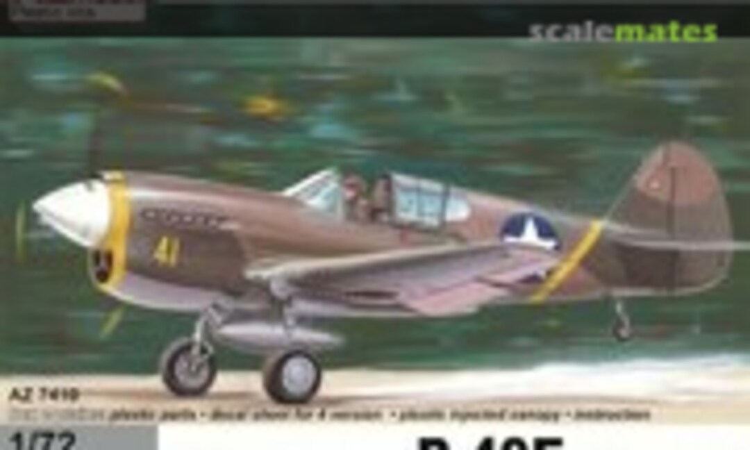 1:72 Curtiss P-40E &quot;Warhawk&quot; (AZmodel AZ7410)