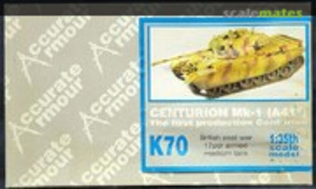 1:35 Centurion Mk-1 (A41) 17 Pdr. Medium Tank (Accurate Armour K070)