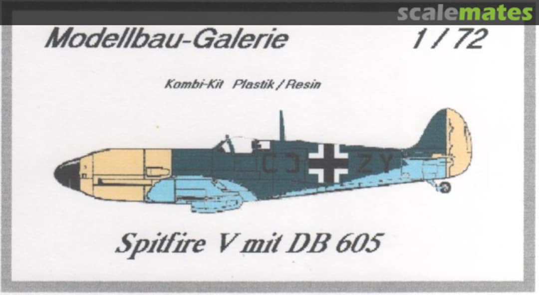 Boxart Spitfire V mit DB 605  Modellbau-Galerie