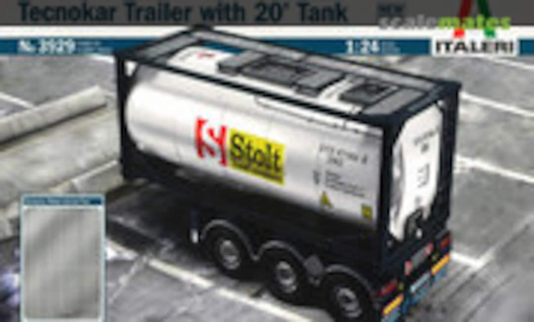 1:24 Tecnokar Trailer with 20' Tank (Italeri 3929)