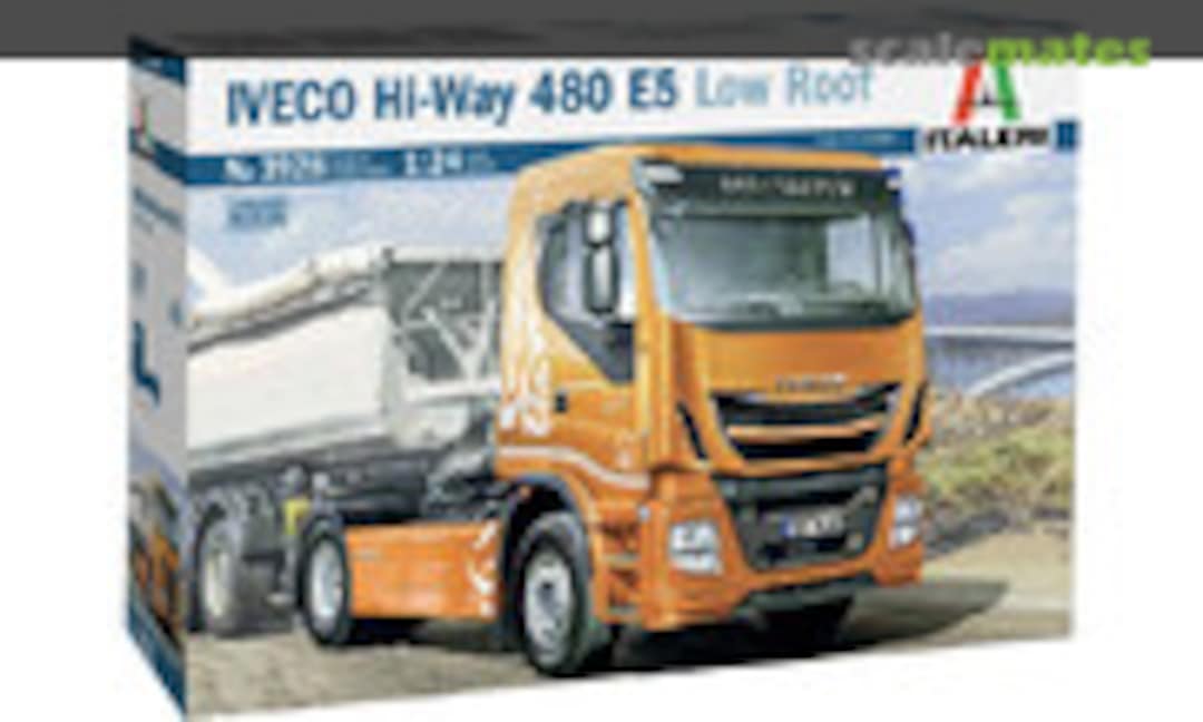 1:24 IVECO Hi-Way 480 E5 (Low Roof) (Italeri 3928)