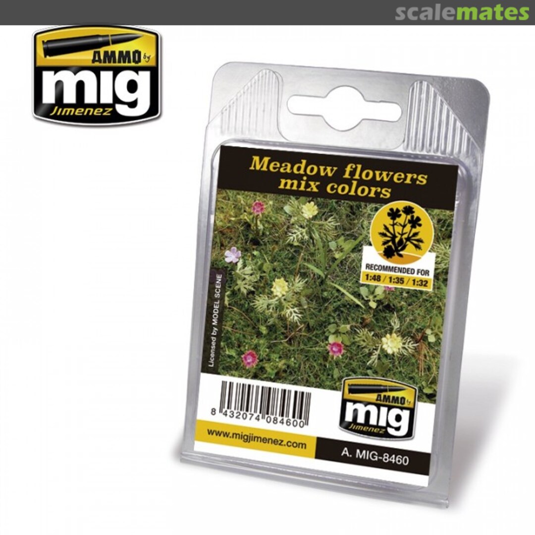 Boxart Meadow flowers mix colors A.MIG-8460 Ammo by Mig Jimenez