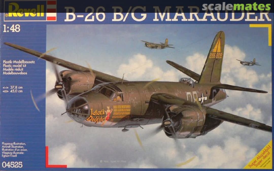 Boxart B-26 B/G Marauder 04525 Revell