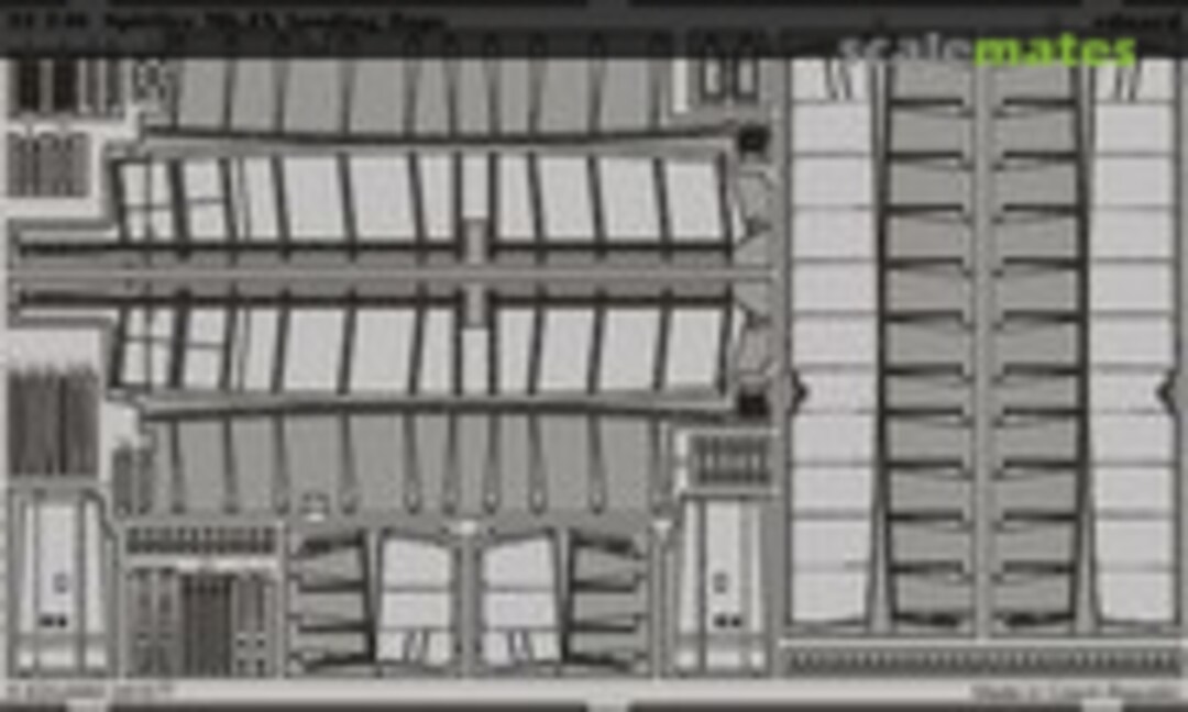 1:32 Spitfire Mk.IX landing flaps (Eduard 32246)