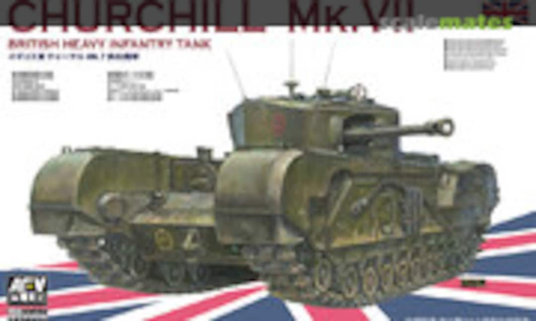 1:35 Heavy Infantry Tank Churchill MK.VII (AFV Club AF35324)