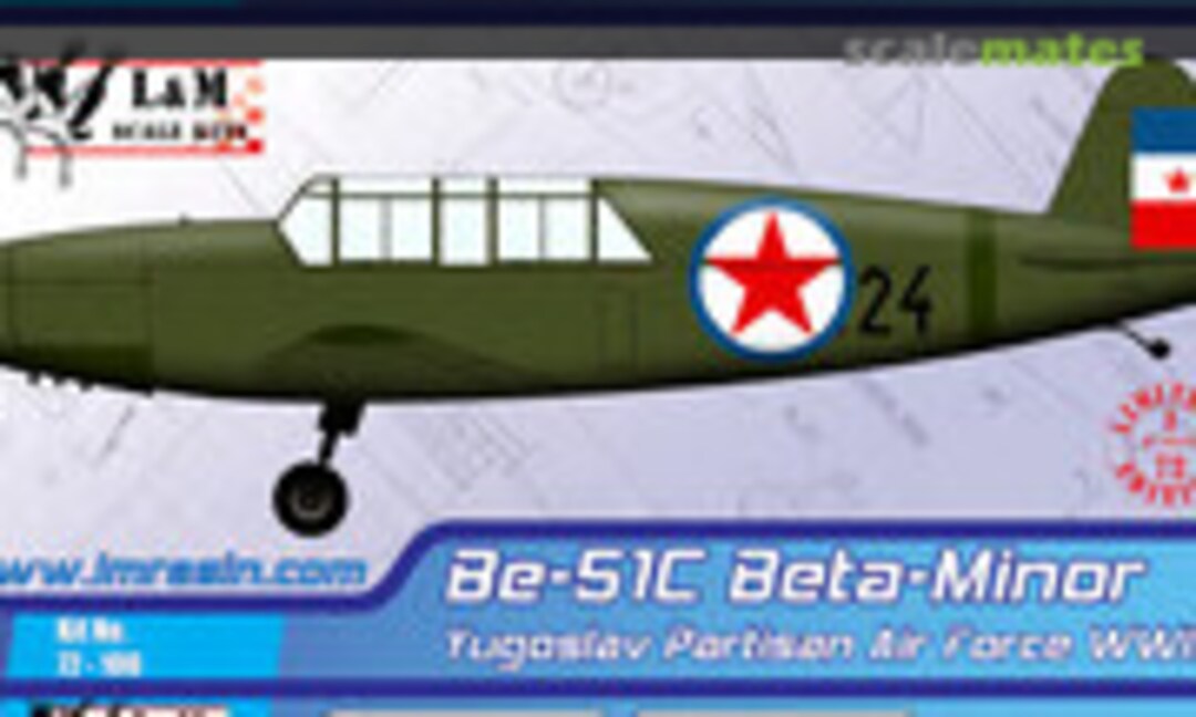 1:72 Be-51 C Beta Minor (L&amp;M Resin Kits 72-100)