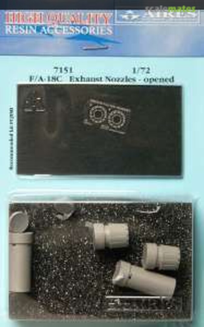 Boxart F/A-18C Exhaust Nozzles – opened 7151 Aires