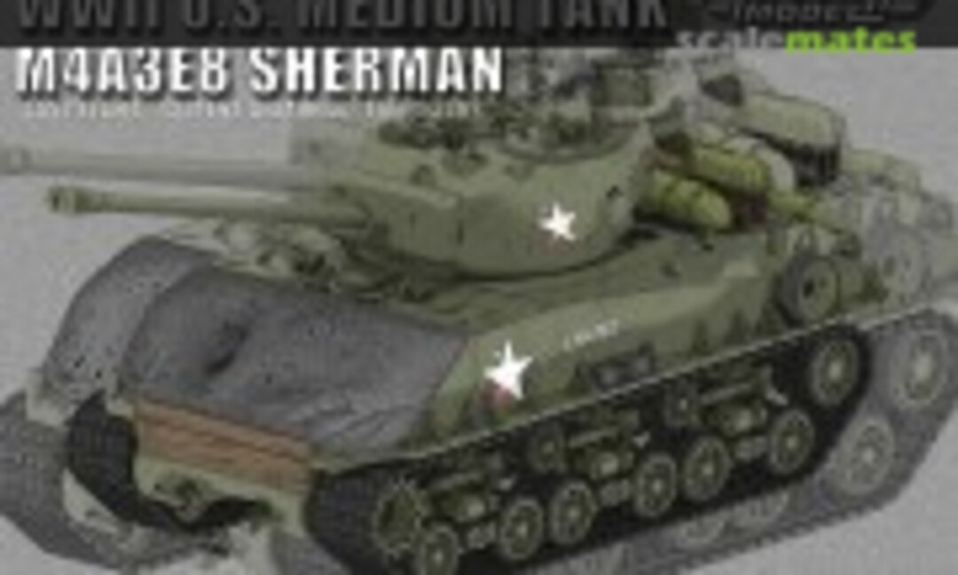 1:72 U.S. Medium Tank M4A3E8 Sherman &quot;Easy Eight&quot; Cement Armor.w/ T66 Tracks (Triumph Model P72010)