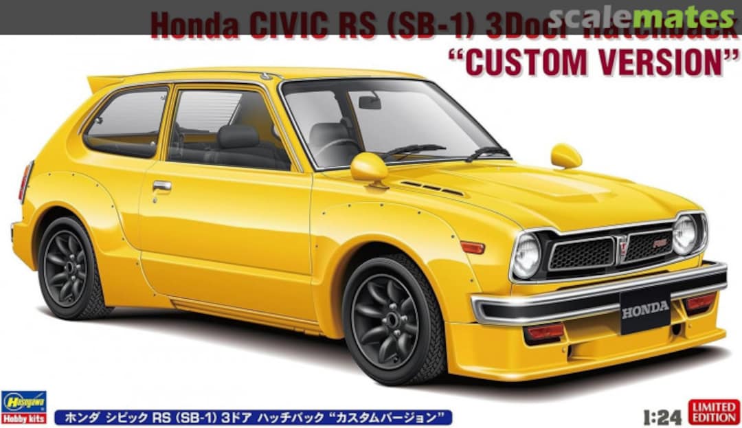 Boxart Honda Civic RS (SB-1) 3Door Hatchback "Custom Version" 20715 Hasegawa