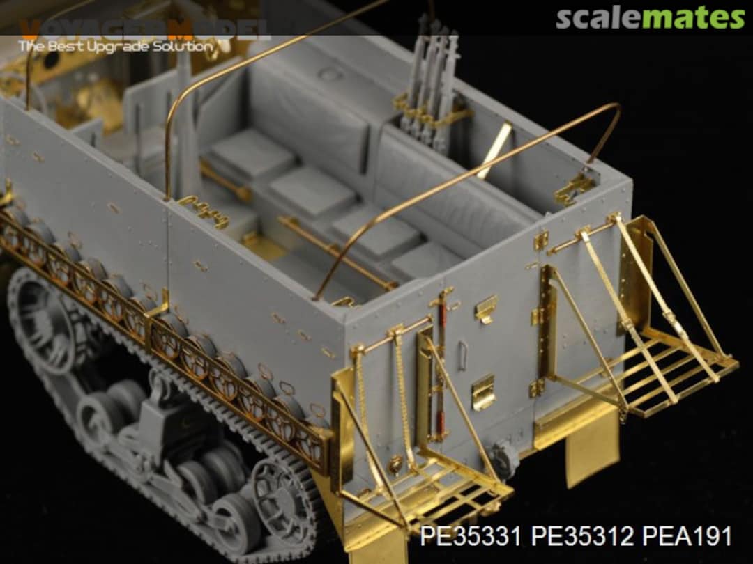 Boxart M3/M3A1/M3A2/M21 Half Track Stowager Holder PEA191 Voyager Model