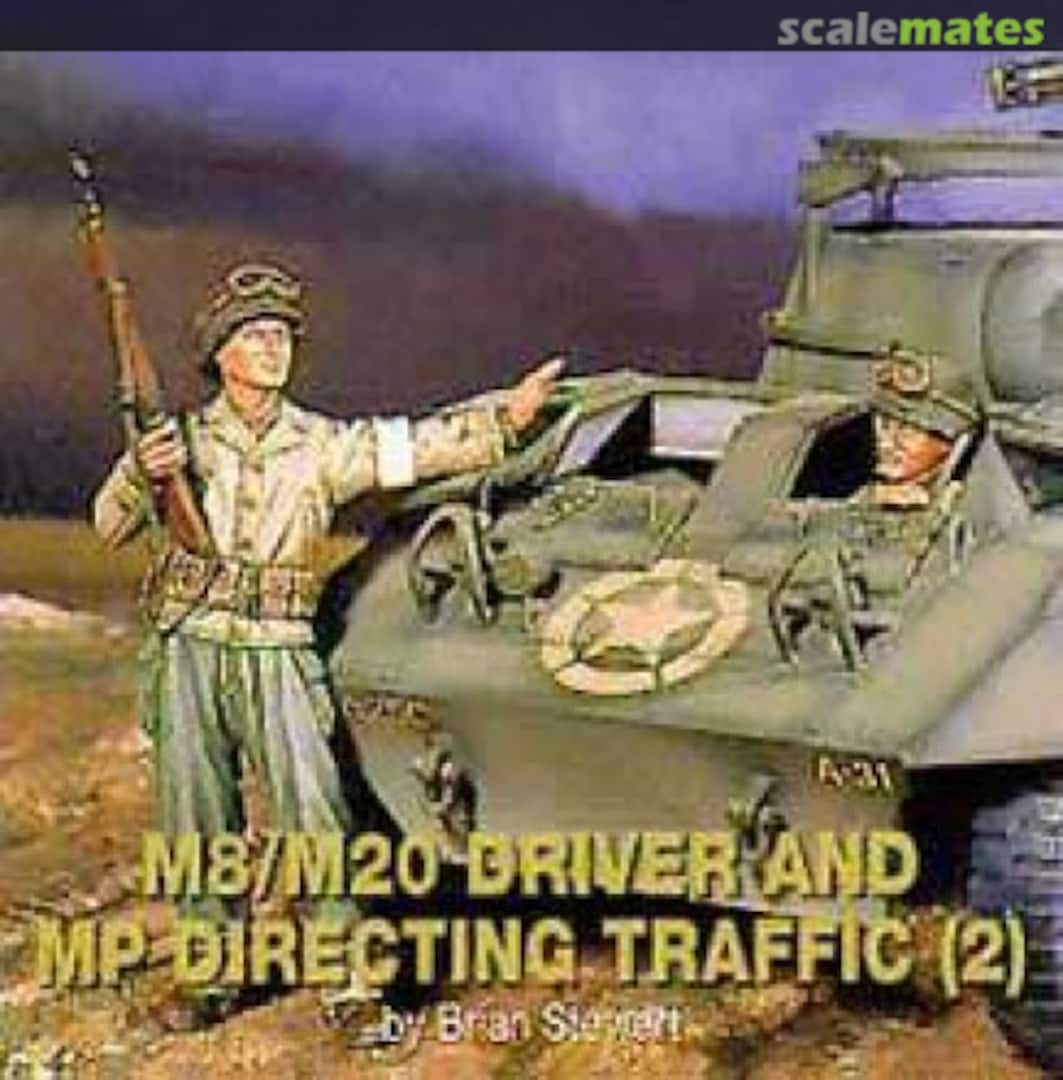 Boxart M8/M20 Driver and MP Directing Trafic (2 Figuren) 63098 Jaguar