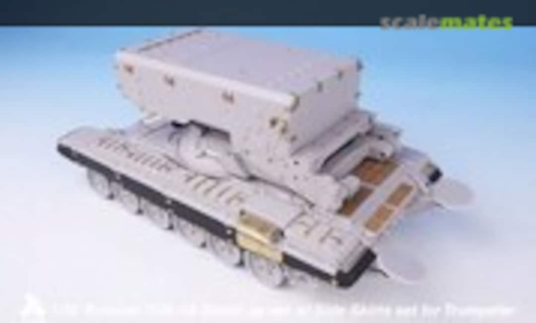 1:35 Russian TOS-1A Detail up set w/ Side Skirts set for Trumpeter (Tetra Model Works ME-35026)