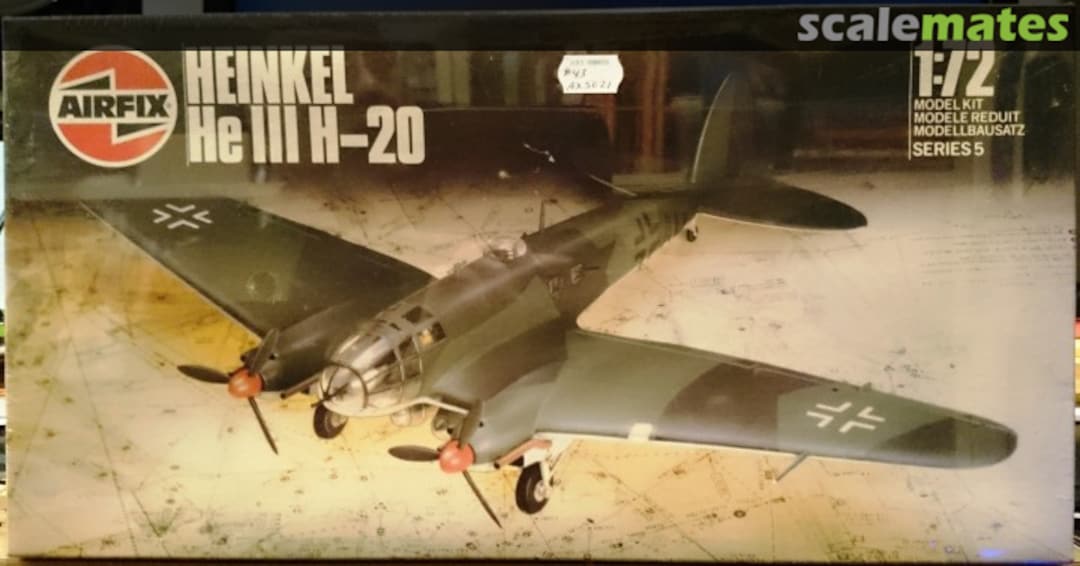 Boxart Heinkel He 111 H-20 05021 Airfix