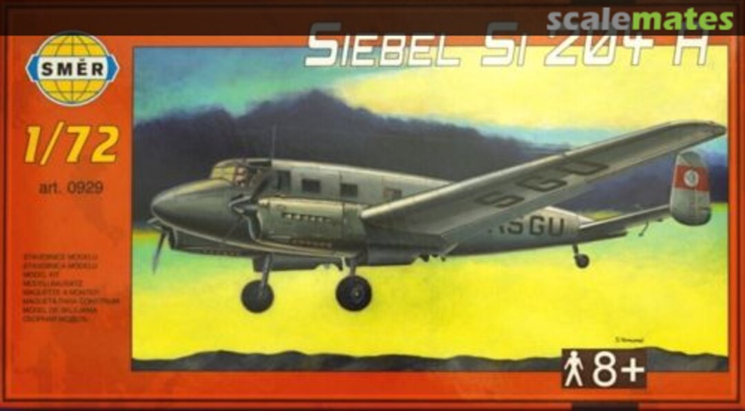 Boxart Siebel Si-204 A 0929 Směr