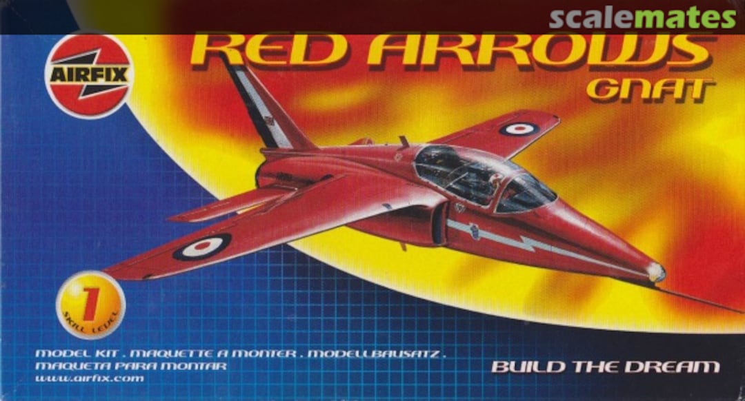 Boxart Red Arrows Gnat 01036 Airfix