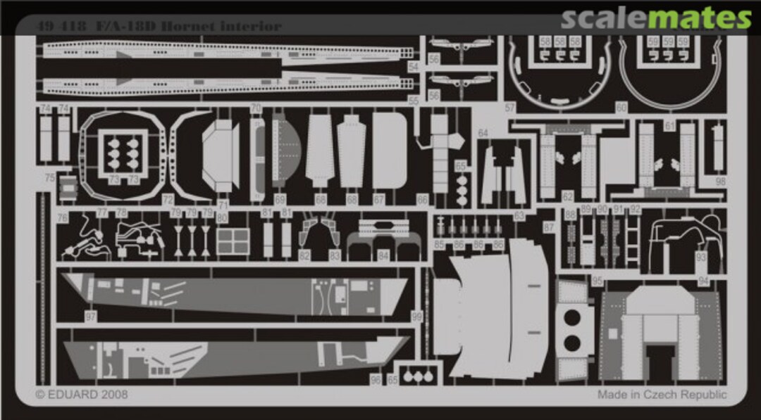 Boxart F/A-18D Hornet - Interior S.A. 49418 Eduard