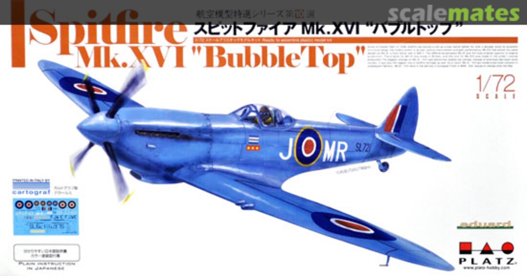 Boxart Spitfire Mk.XVI "Bubbletop" AE-10 Platz