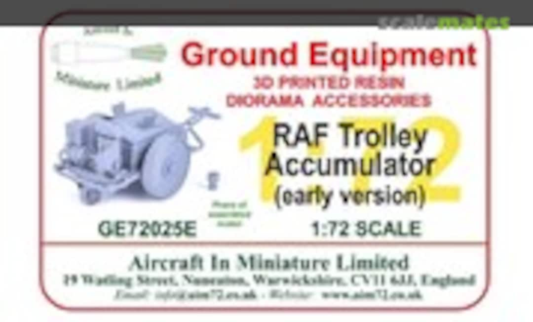 1:72 RAF Trolley Accumulator (Battery Start Cart) (Aircraft In Miniature Ltd GE72025E)