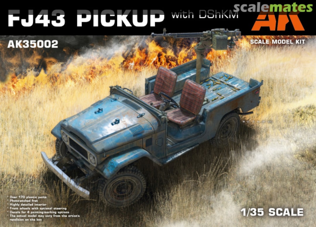 Boxart FJ43 Pickup AK35002 AK Interactive