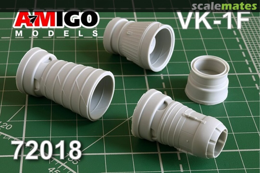 Boxart VK-1F turbojet engine exhaust nozzle of the MiG-17F/ PF aircraft 72018 Amigo Models