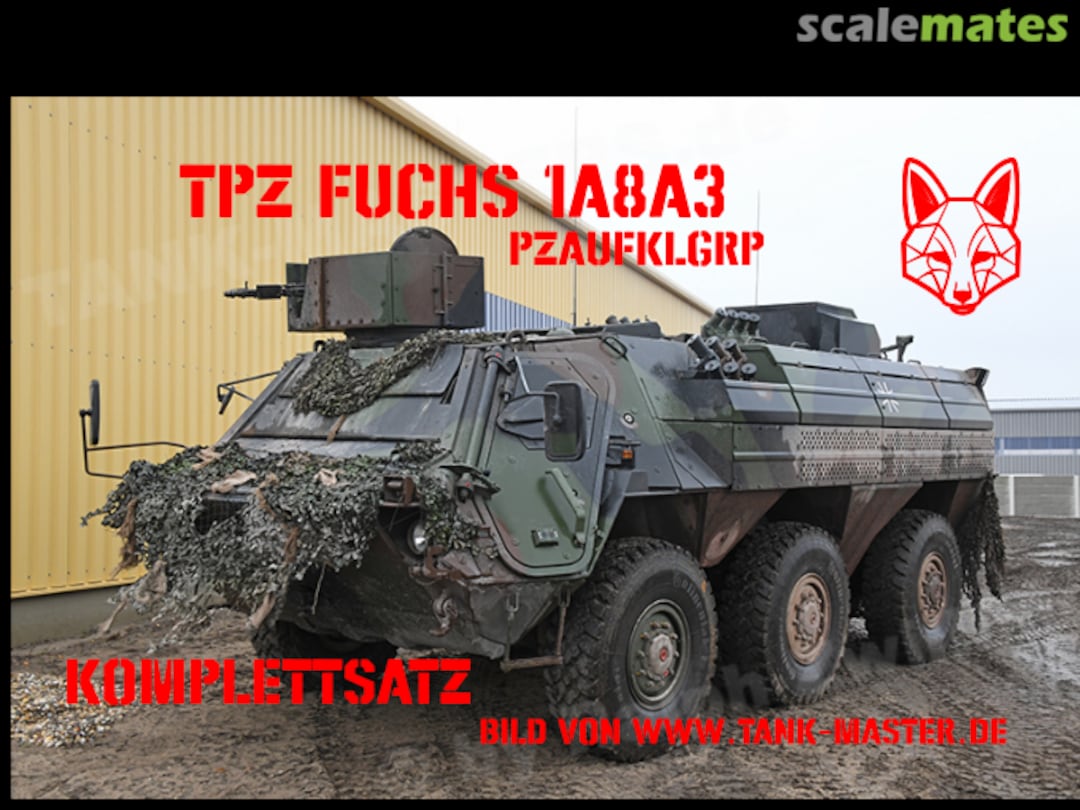 Boxart TPz Fuchs 1A8A3 PzAufklGrp V3 -komplettset-  MAD-Modellbau