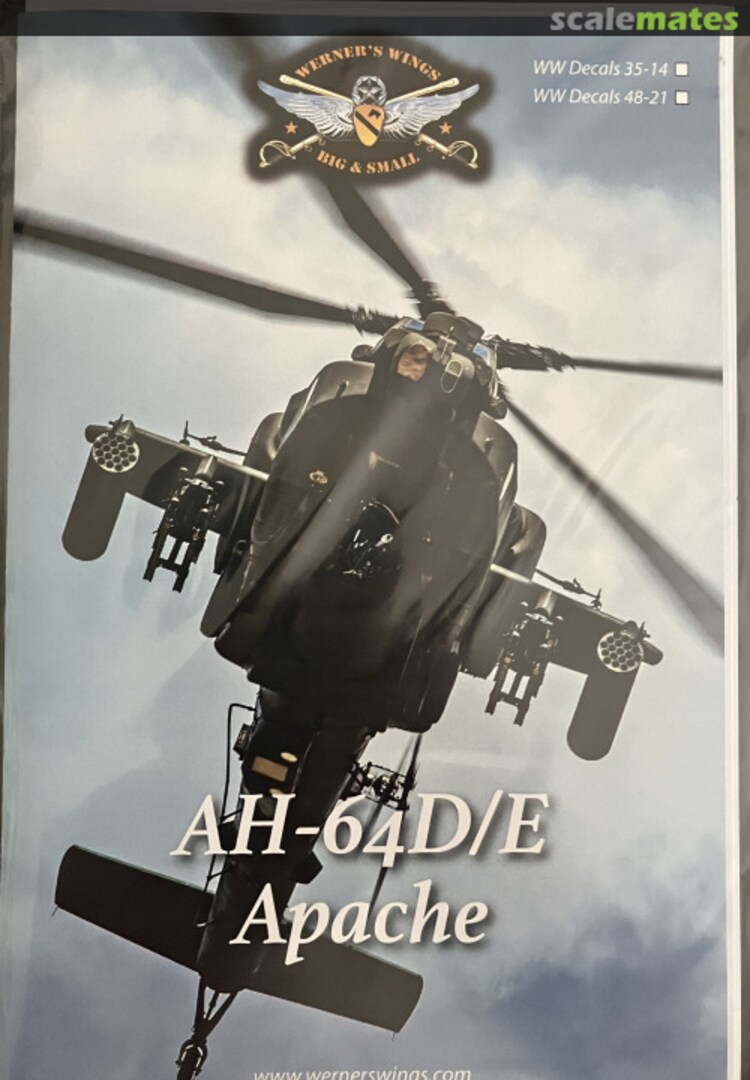 Boxart AH-64D/E Apache WW 35-14 Werner's Wings