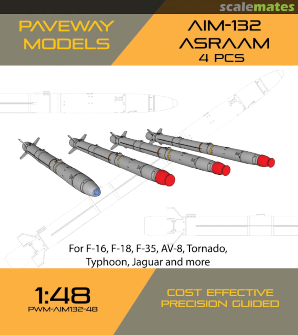 Boxart AIM-132 ASRAAM PWM-AIM132-48 Paveway Models