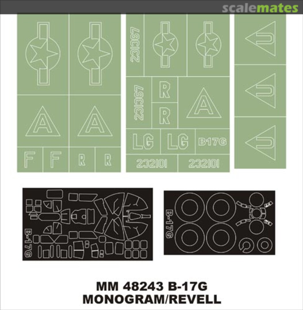 Boxart B-17G MM48243 Montex