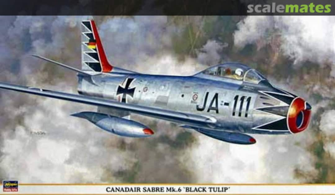 Boxart Canadair Sabre Mk.6 `Black Tulip´ 09532 Hasegawa