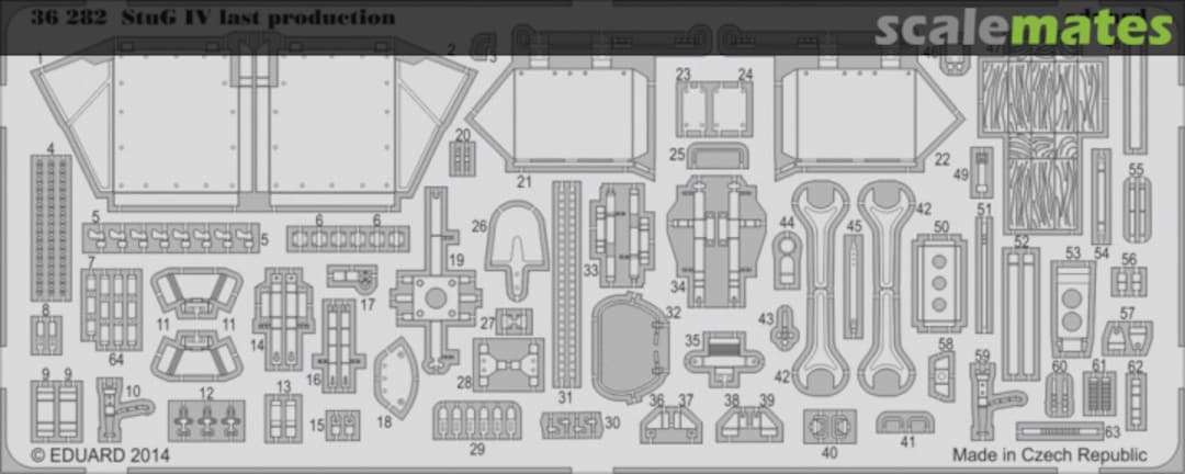 Boxart StuG.IV last production 36282 Eduard
