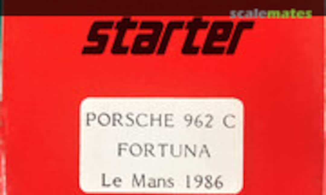 1:43 Porsche 962 C - &quot;Fortuna&quot; (Starter none)